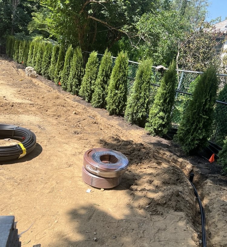 Sprinkler installation